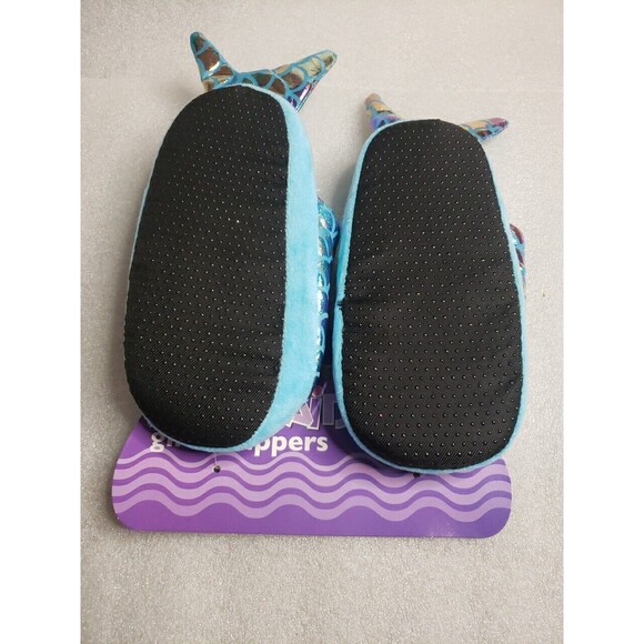 Royal Deluxe unicorn Kid's Slippers size medium 2-3 - Picture 6 of 6